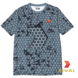 RIVAL Runing Jersey / Jersey Lari Premium Men Aero Series Tee HEXA